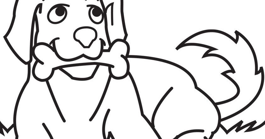 Kids Page: - Dog For Kids Coloring Pages