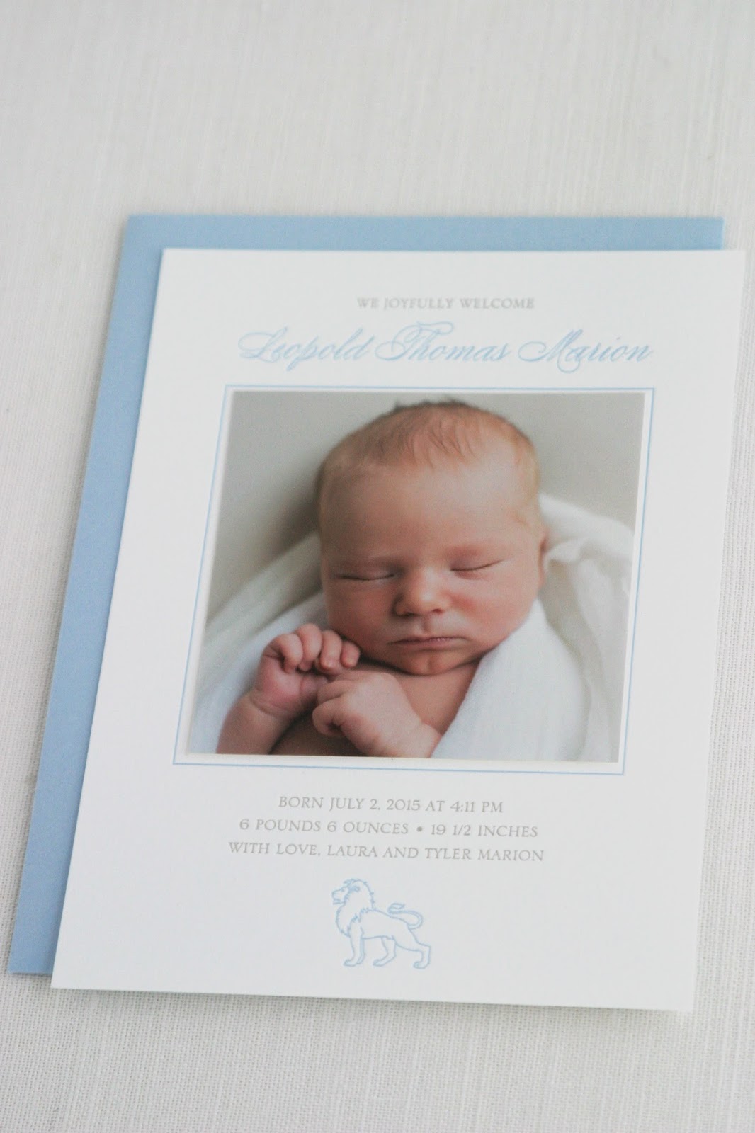 Letterpress Birth Announcements Sweetly Said Press