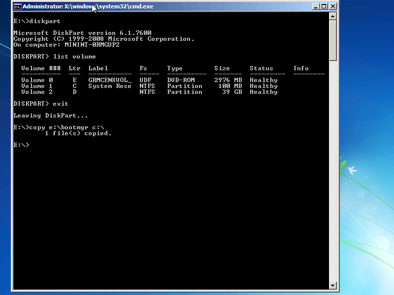 Bootmgr File Download Windows 7 Bootmgr File Download Windows 7