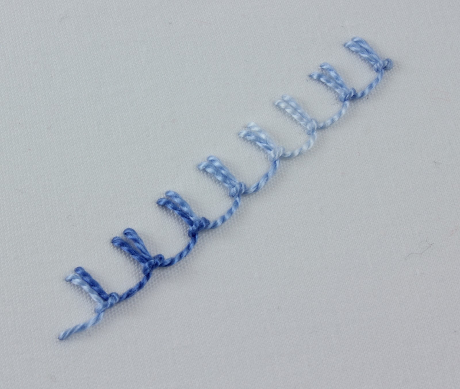 big B 100 Stitches Up and down buttonhole stitch