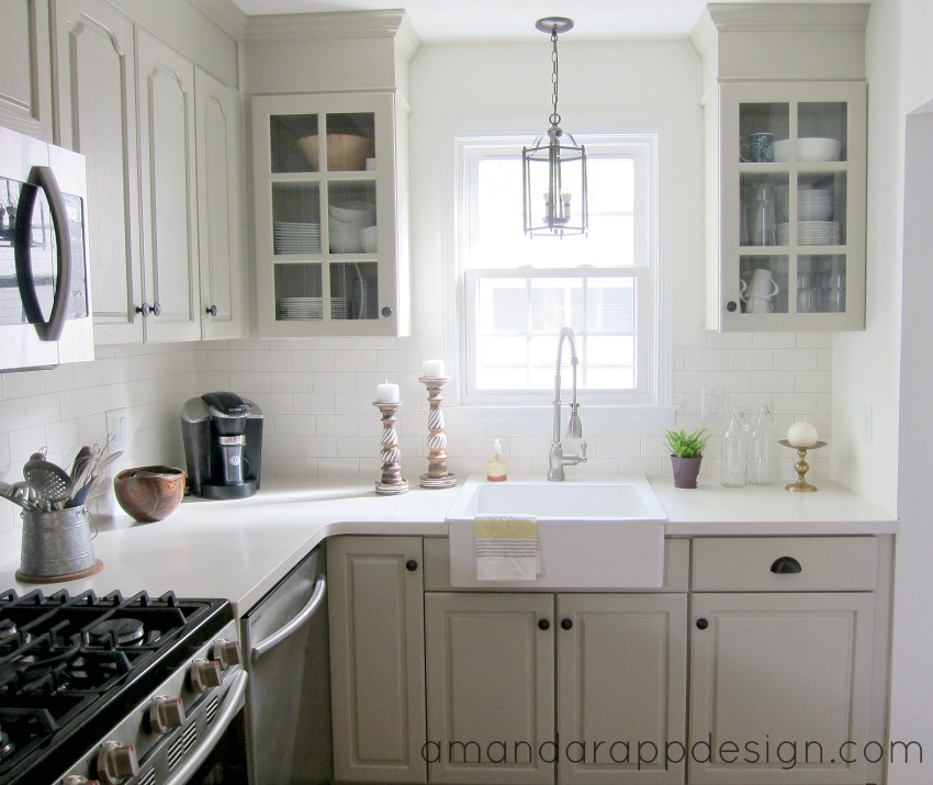 Amanda Rapp Design Before After Kitchen Makeover