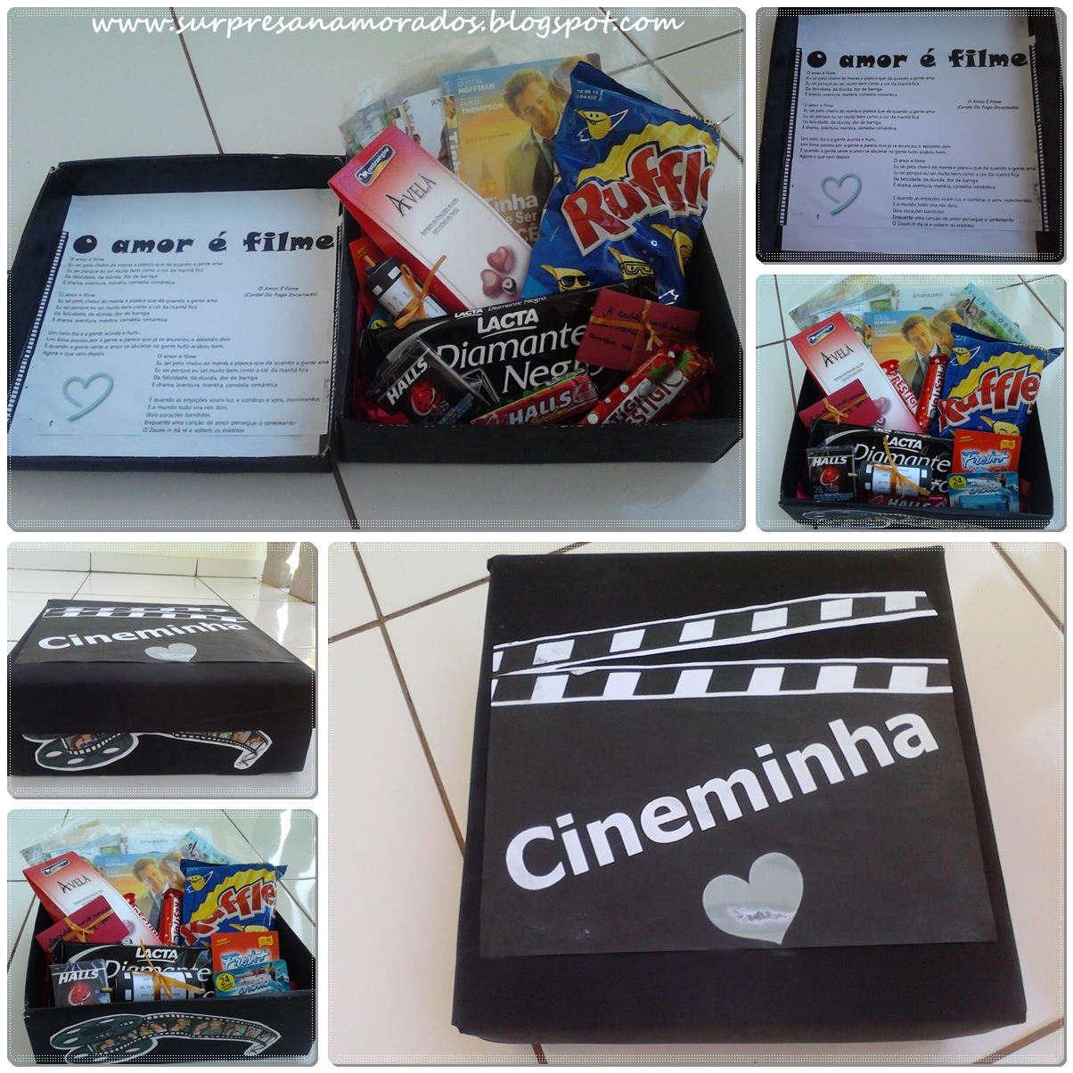 Sessão Cineminha Surpresas para Namorados