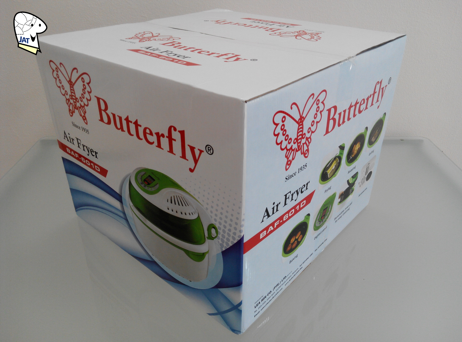 Butterfly Air Fryers - Box.