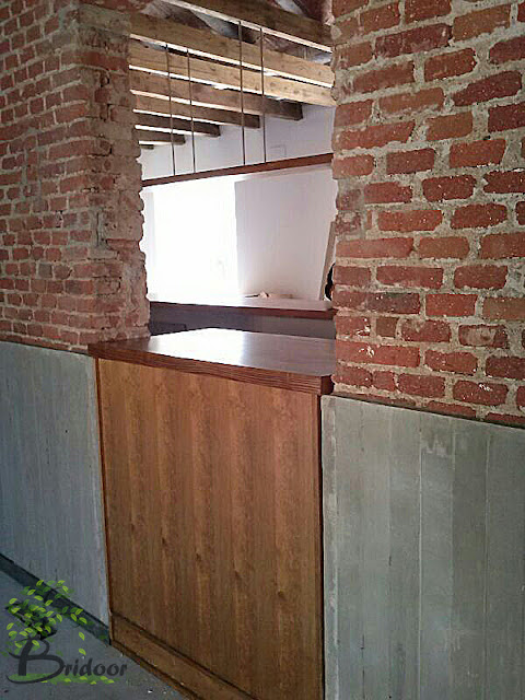 Bridoor S.L: Rehabilitacion Club de Campo, Madrid, barra de madera para