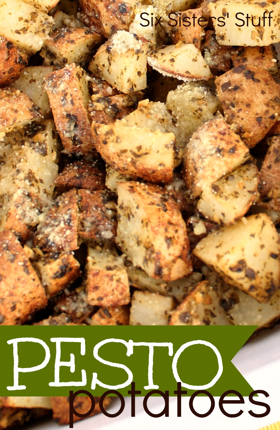 Pesto Potatoes Six Sisters' Stuff