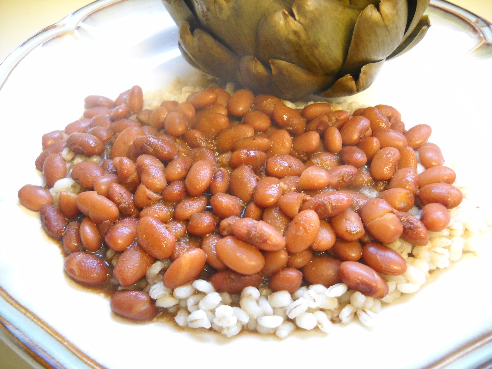 Blessed Vegan Life Red Beans over Barley