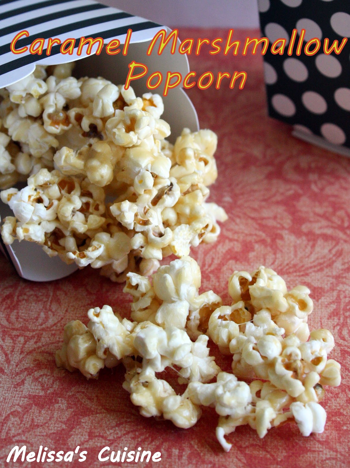 Melissa's Cuisine Caramel Marshmallow Popcorn Juggling Act Mama