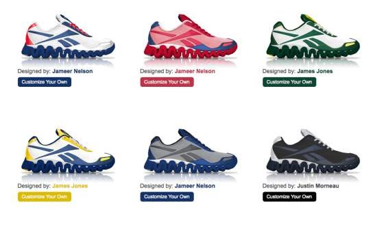 reebok zigtech customize