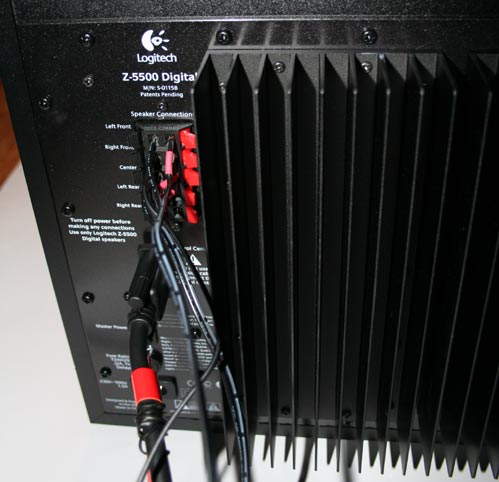 logitech z623 connections