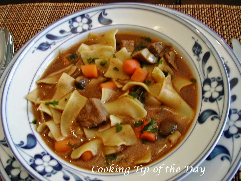 Cooking Tip of the Day Crock Pot Beef Noodle Soup