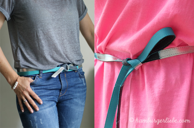 Tutorial: Ledergürtel aus Lederresten