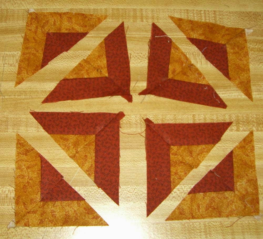 Reeves Raves Tutorial for Night and Day Quilt block