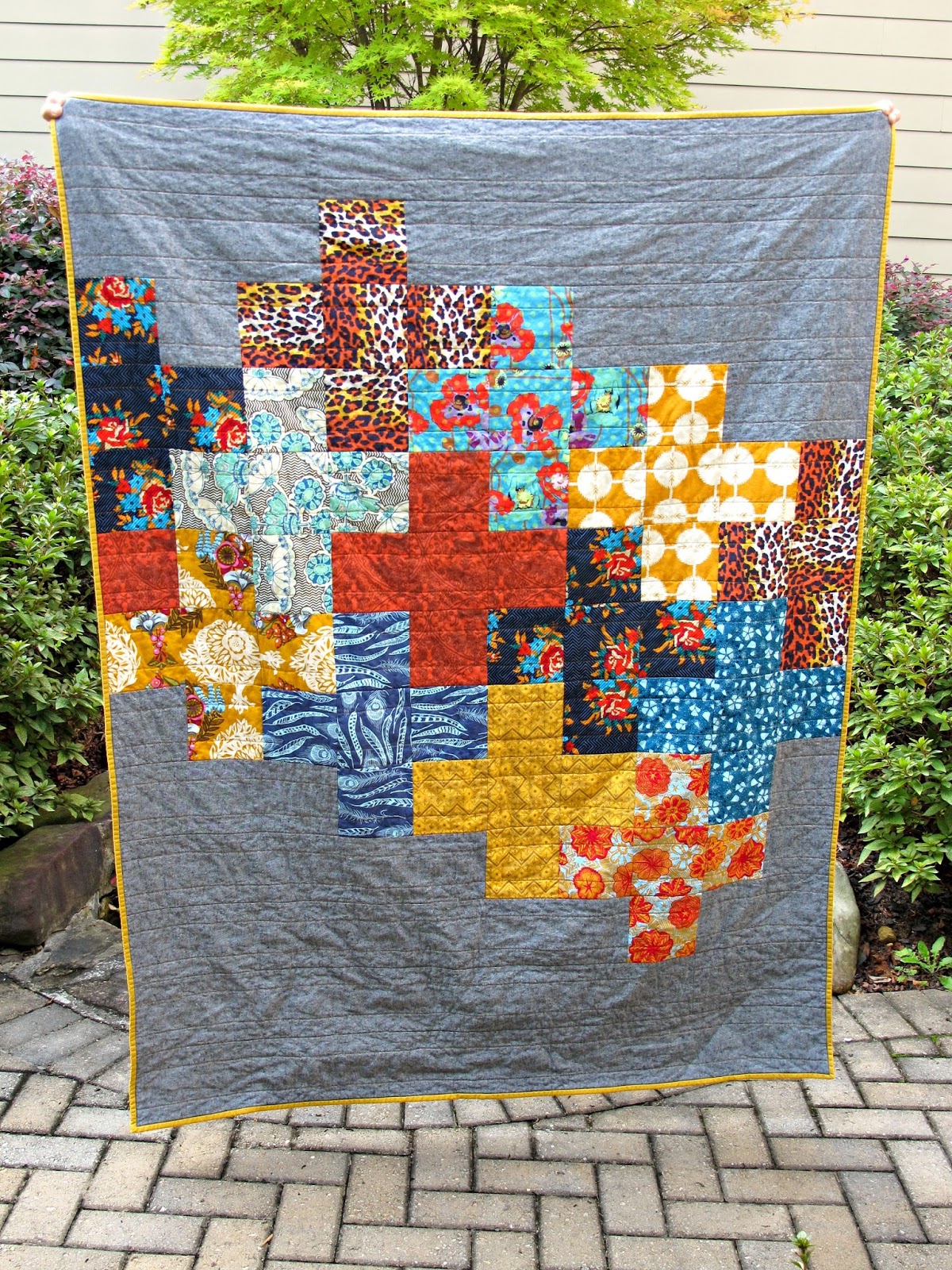Modern Cozy Finish It Up Friday Jeli Quilts Plus Quilt