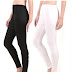 Pack Of 2 Leggings Black & white at Rs. 218 (Rs. 109 each) – Shopclues.com 