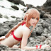 Swimsuit Asuna Cosplay : Sword Art Online 04