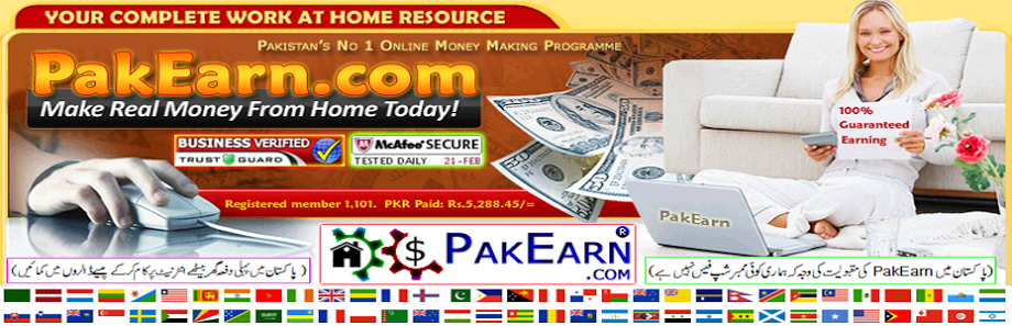 PakEarn.com Students Payment Proofs 100% Guaranteed Earning 
