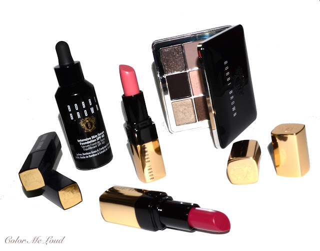 Bobbi Brown Luxe Lip Colors #5 Pale Mauve, #18 Hibiscus, Review, Swatch & FOTD