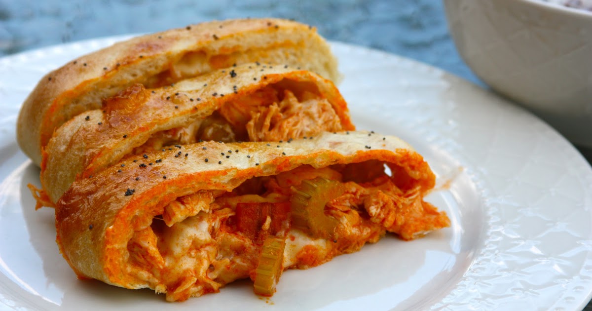 My Recipe Box Buffalo Chicken Stromboli