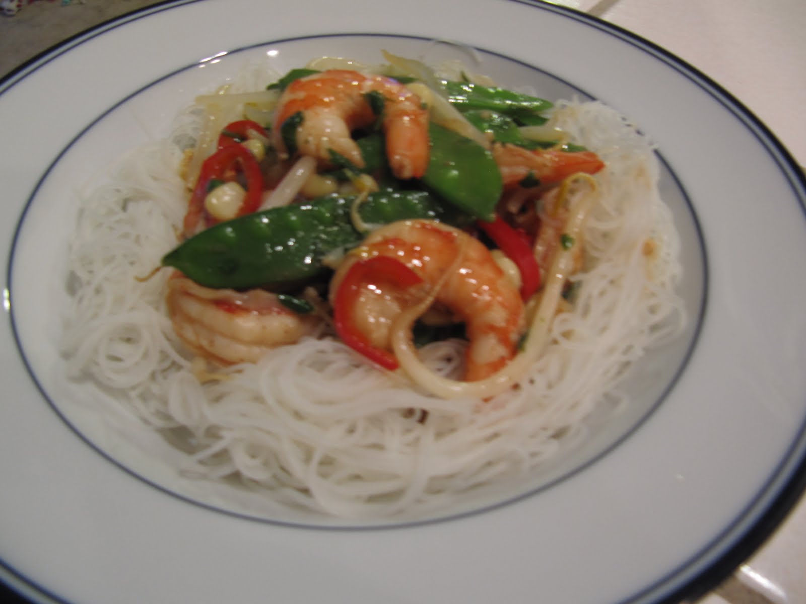 Krupcakes Jamie Oliver's Shrimp Stir Fry