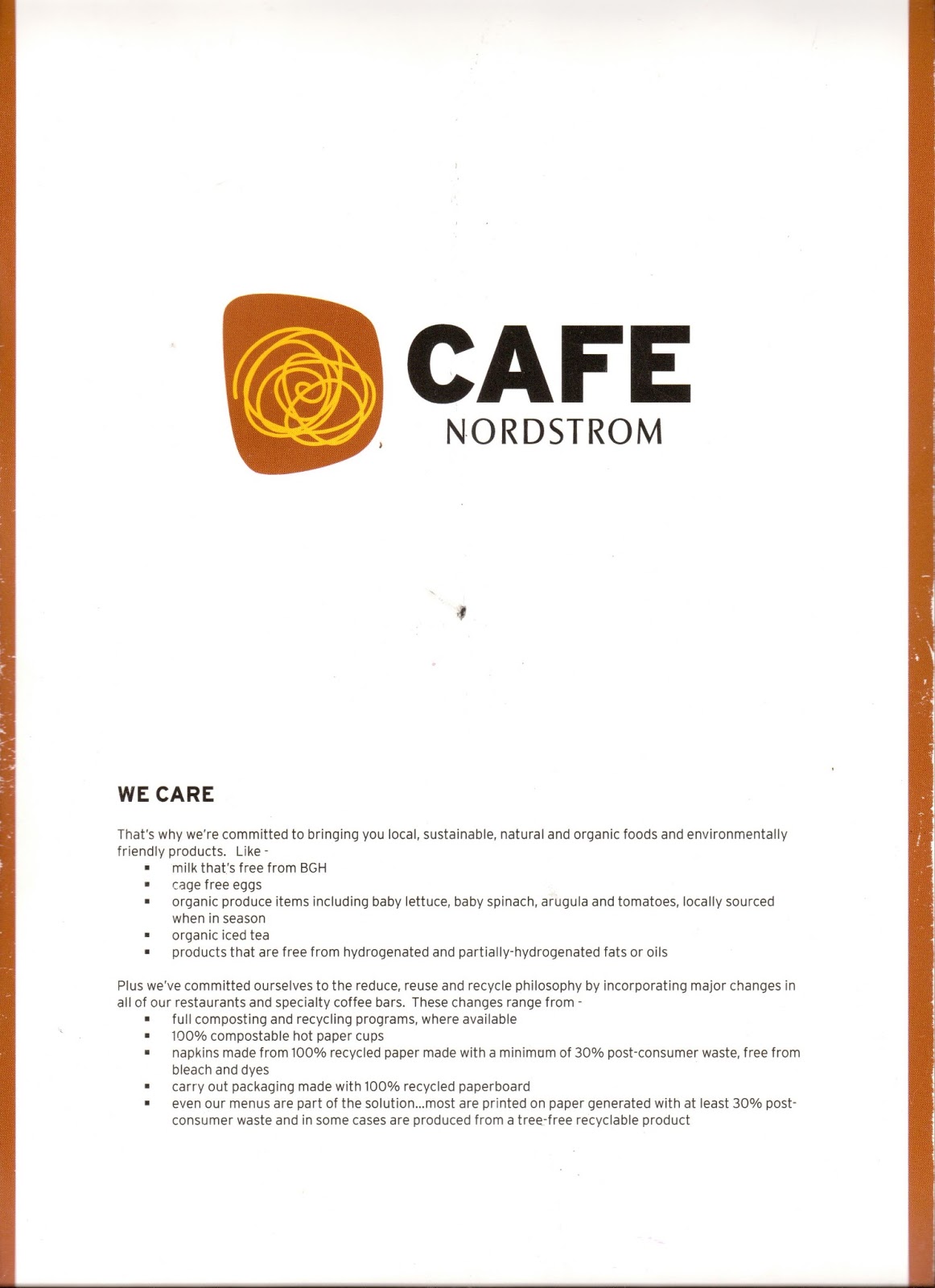 Nordstrom Cafe Breakfast Menu Nordstrom Cafe Breakfast Menu