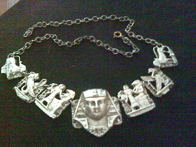necklace- Ramses II, silver