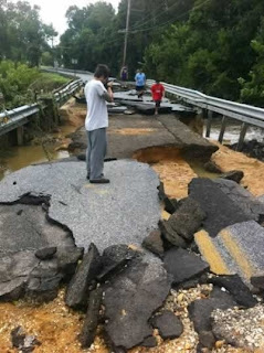 After hurricane Irene hit