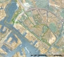 Figuur 1-1. De oude en de huidige poldercontouren van de Noorder IJpolder over een recente luchtfoto. Linksboven de Noorder IJplas, pag. 12. Systeemanalyse Noorder IJplas