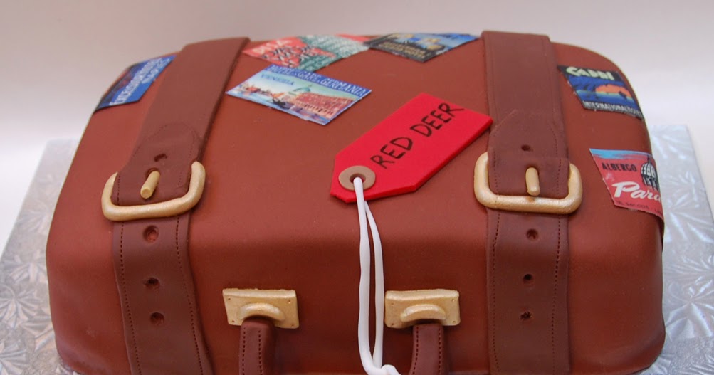 Ronna's Blog Luggage Cake
