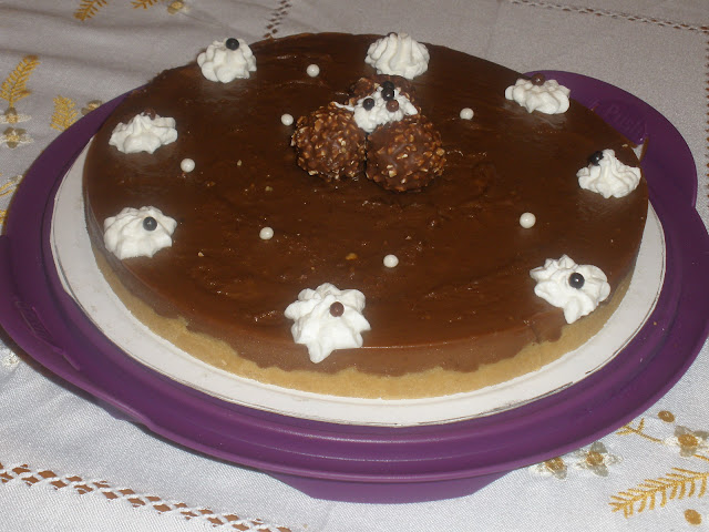 Tarta Ferrero Roche
