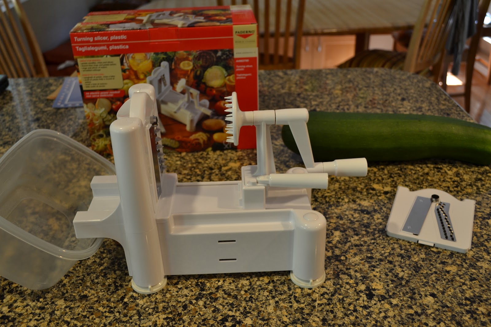 Angie's Suburban Oasis and Northwest Cavegirls Paderno Spiral Slicer
