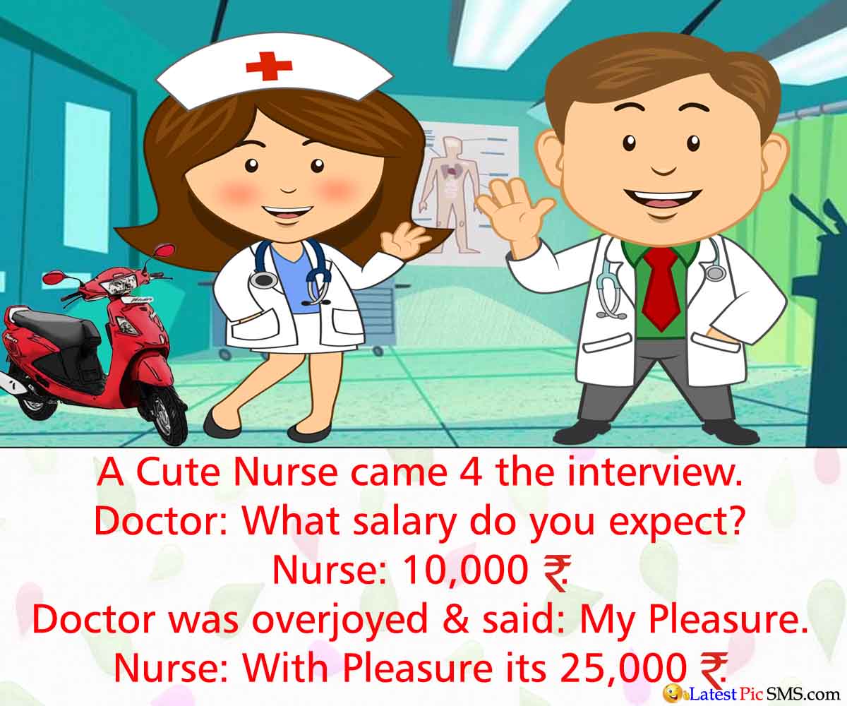 Cute Nurse Interview Jokes Photos
