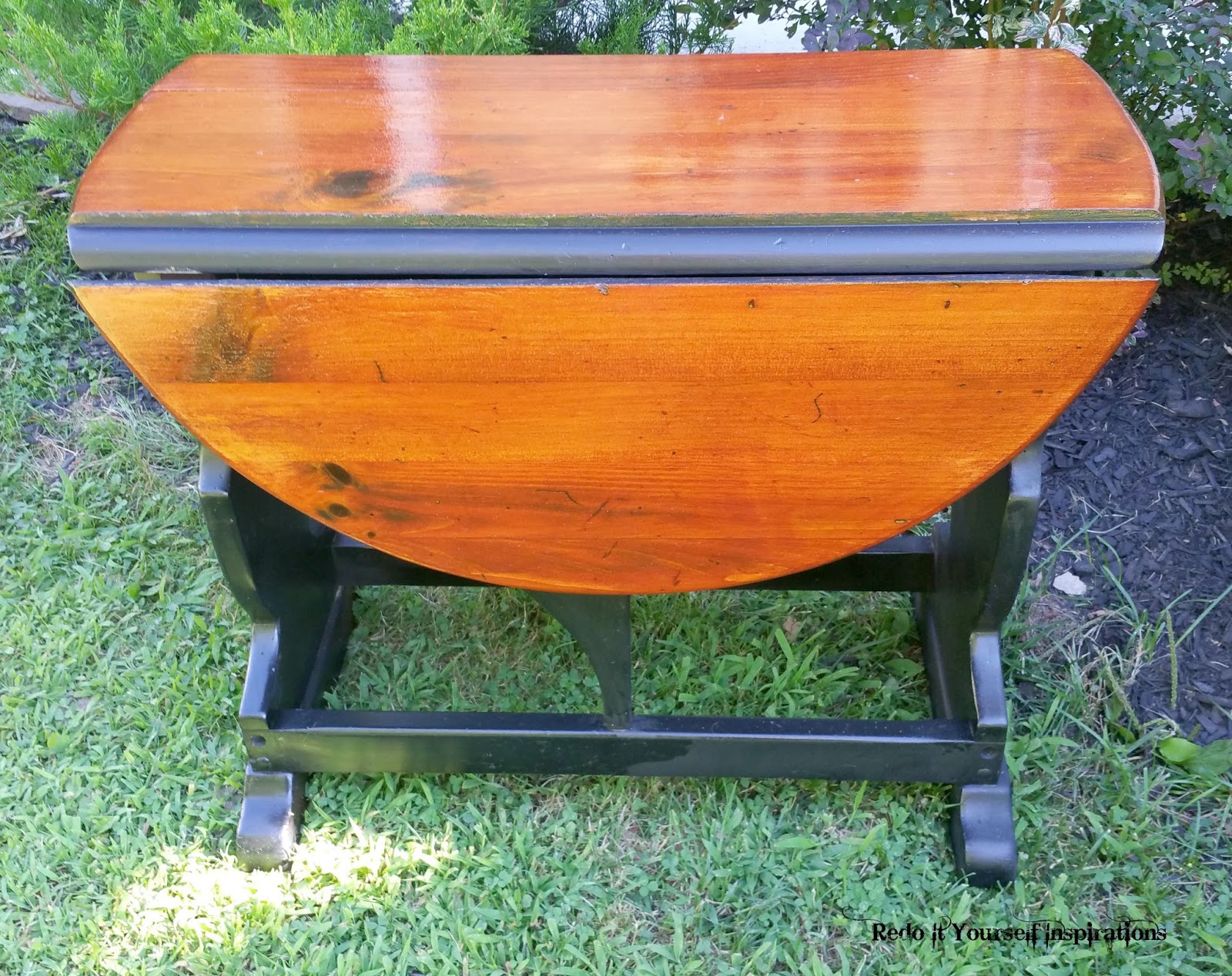 Updated Vintage Dropleaf Table Redo It Yourself Inspirations