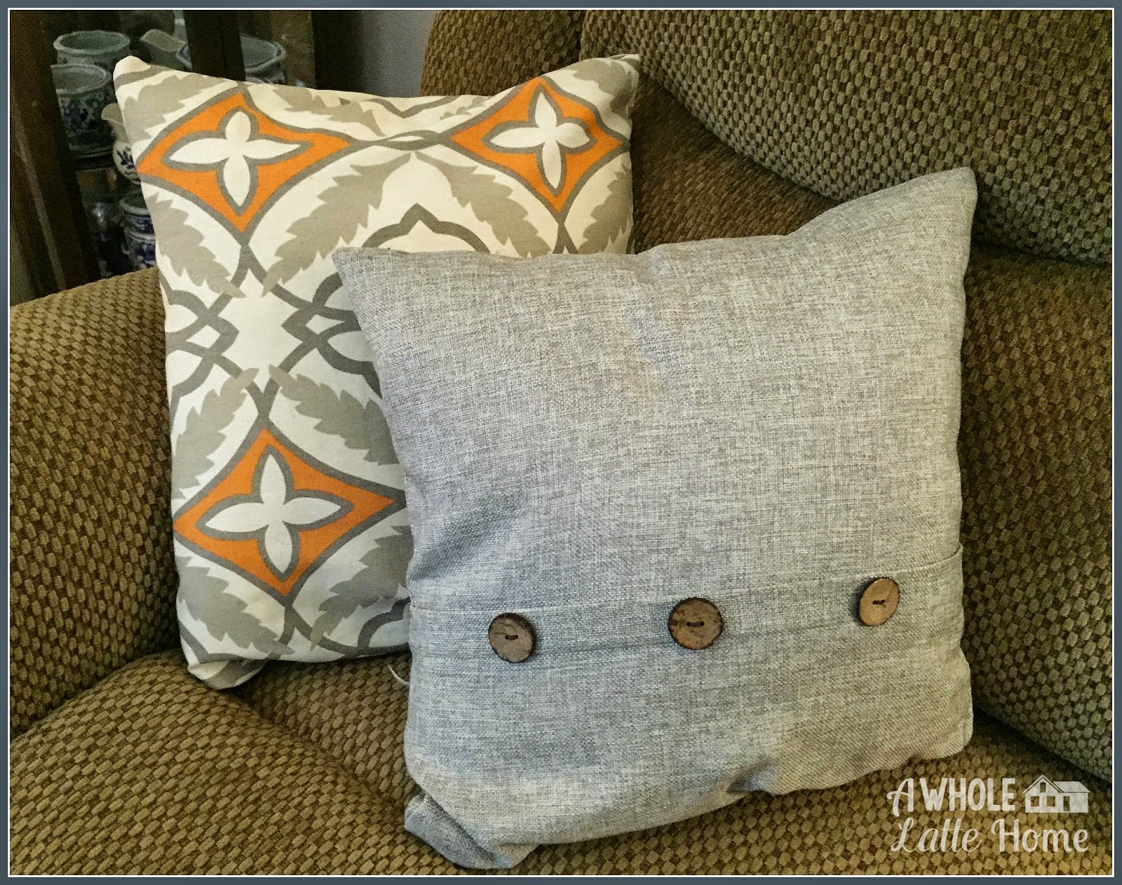 A Whole Latte Home Making Pillows The Easy Way