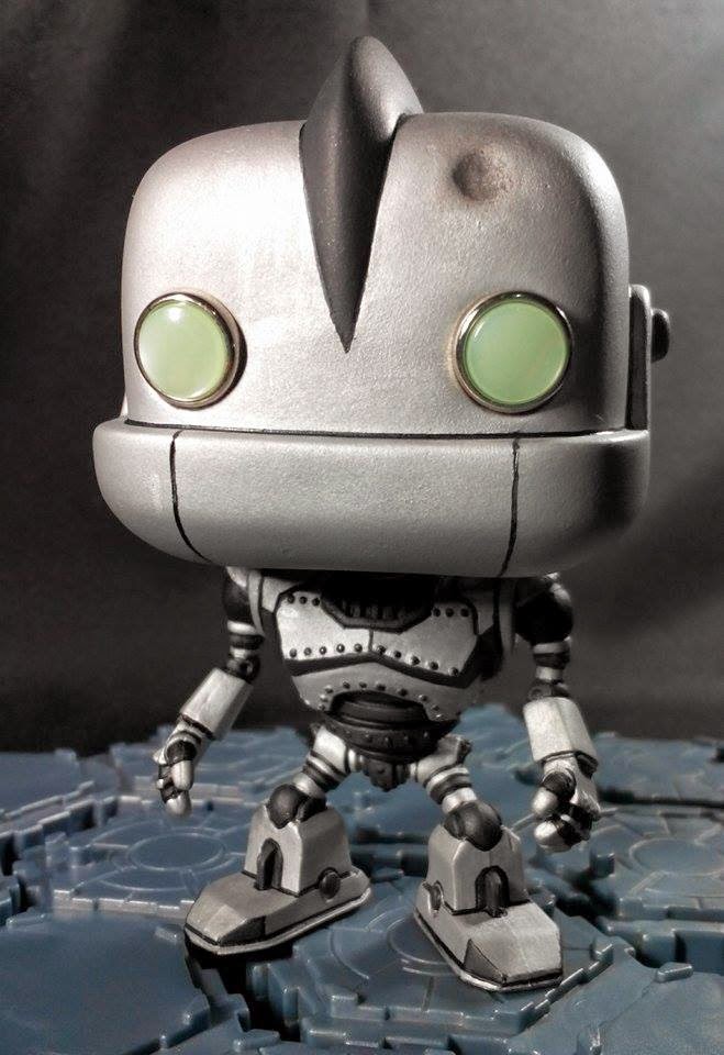 arvyt's engineered toys Funko Pop Custom The Iron Giant