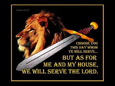 We will serve the Lord!