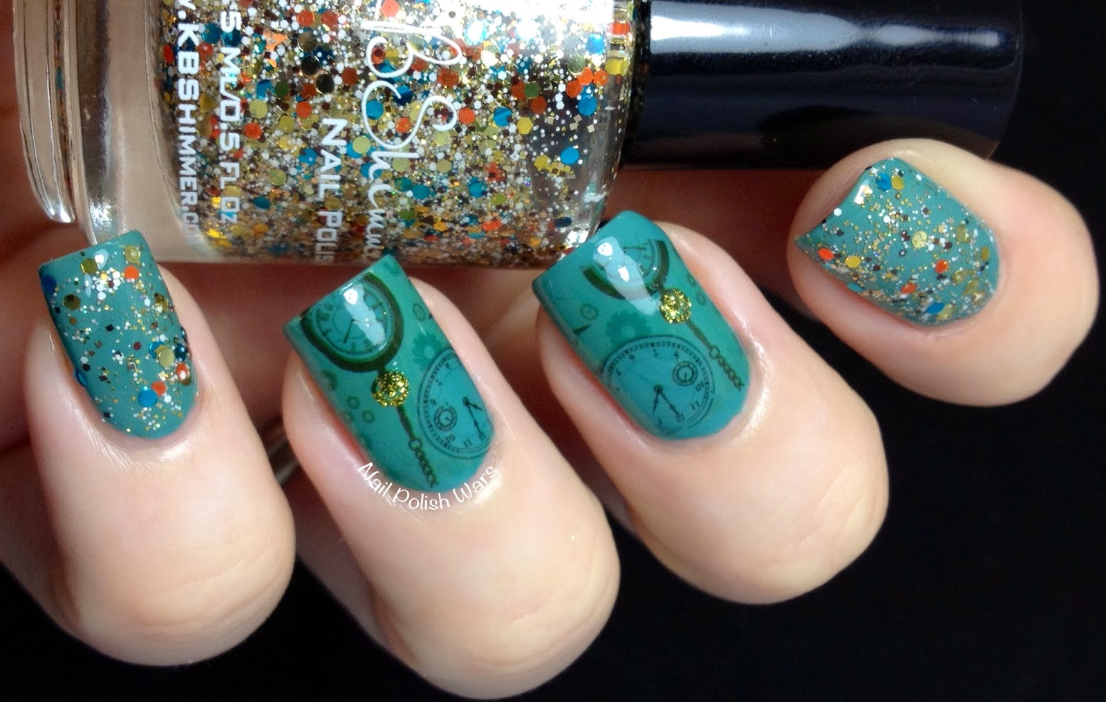 Nail Polish Wars A Clockwork Decal