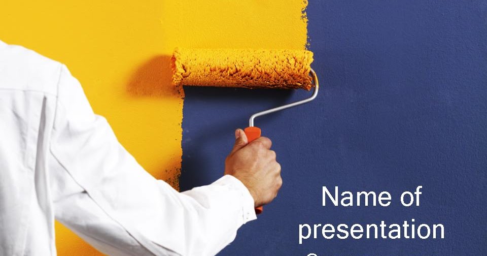 Paint PowerPoint Template 1