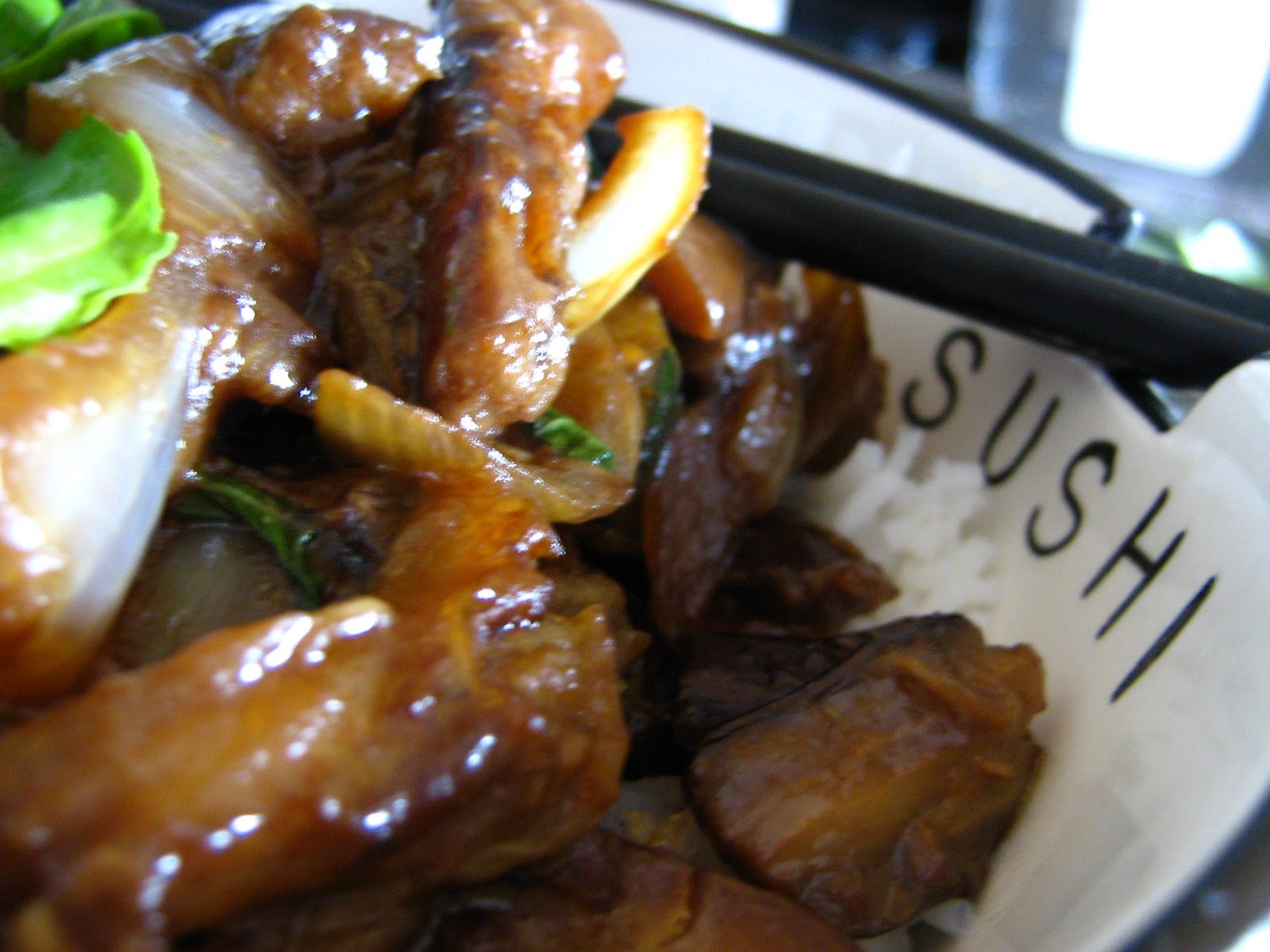 A Weekend, in Food Spicy Thai Basil Eggplant