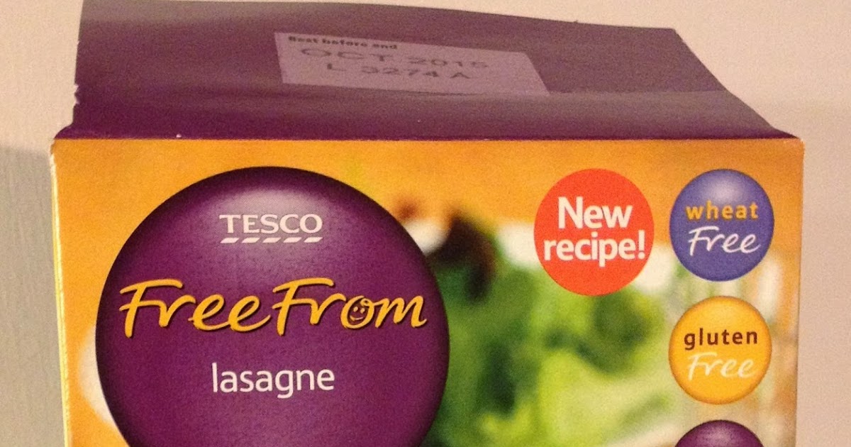 Free From G. Tesco Gluten Free Lasagna Sheets