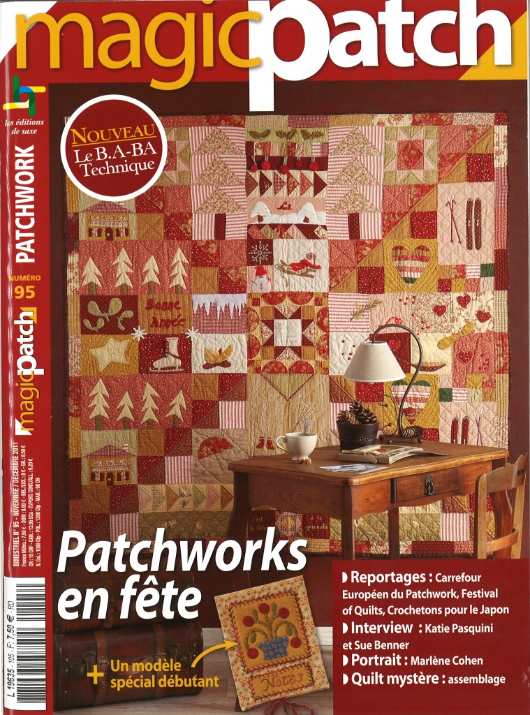 CRIB QUILT French Patchwork Magazine