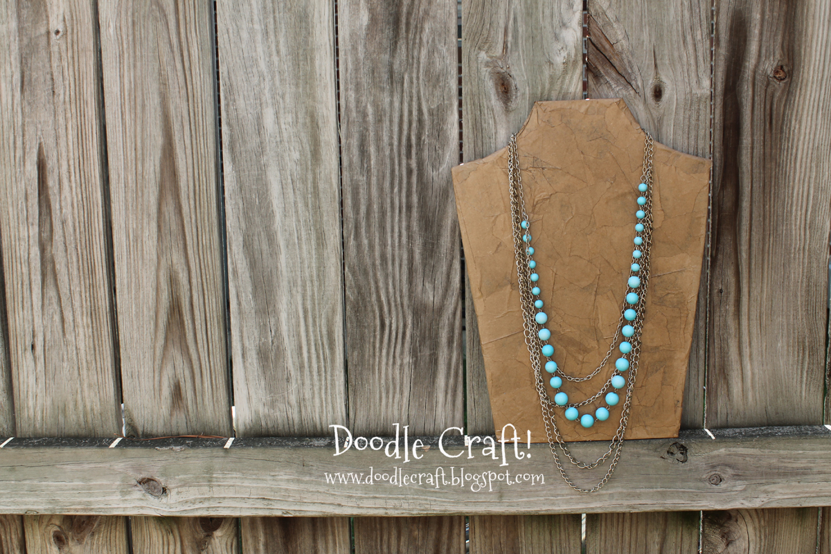 Doodlecraft Make a Necklace Display Form
