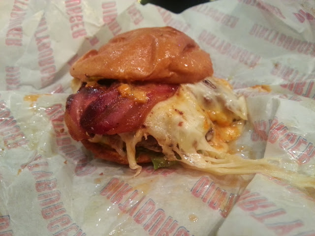Dirty Burger - Flaming Hot burger special