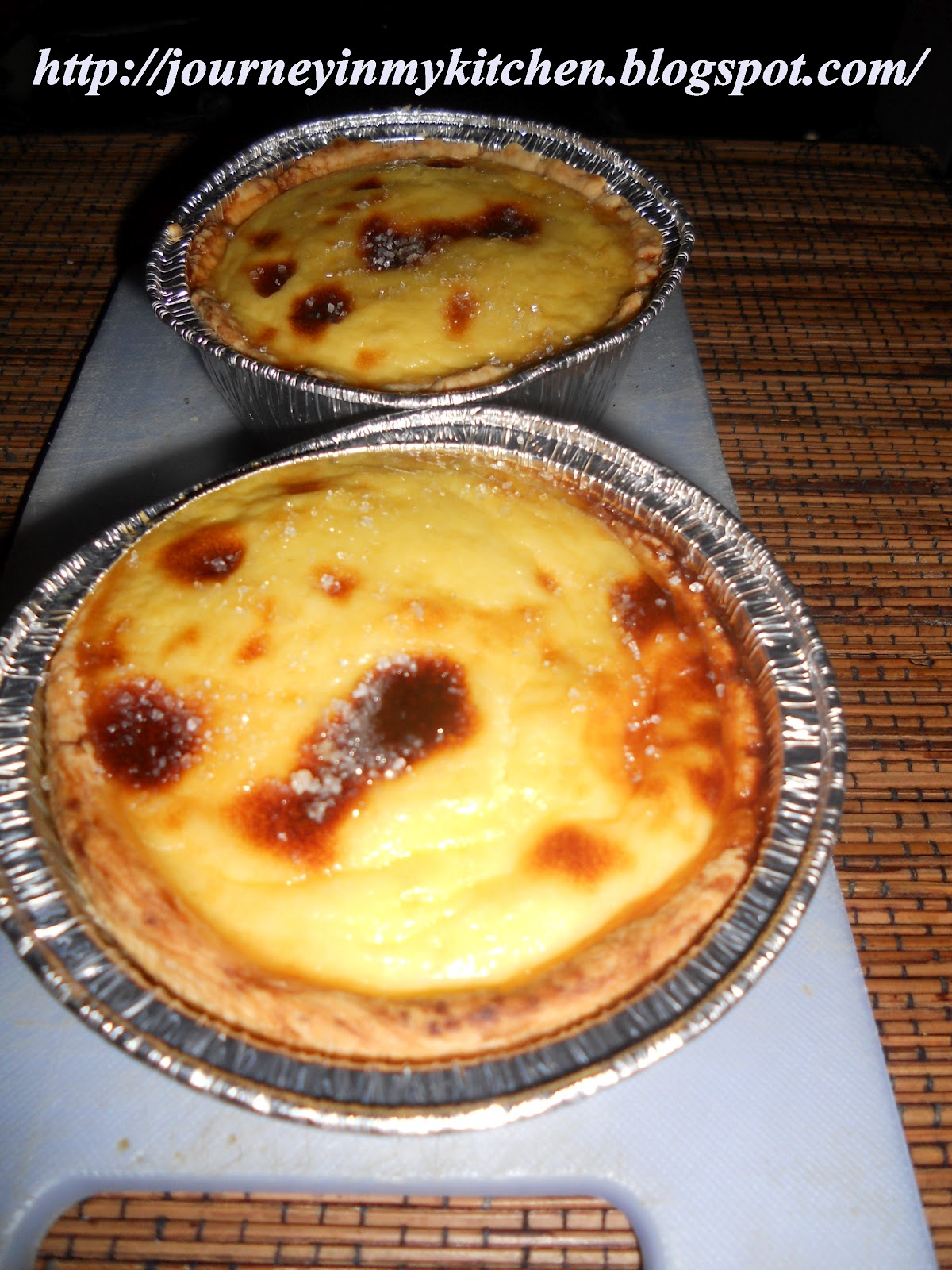 Journey in My Kitchen: Portuguese egg tarts