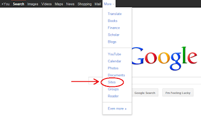 Google Sites for Blogger