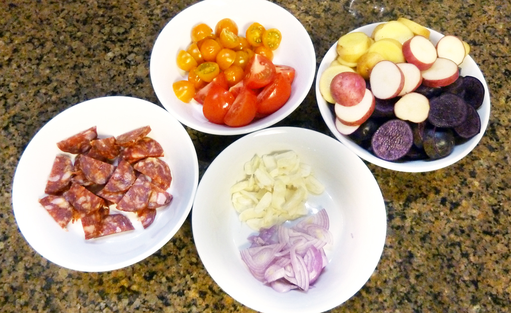 Steamed Clams with Chorizo and Potatoes Vera's Cookbook