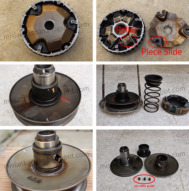 perawatan berkala cvt honda BEAT