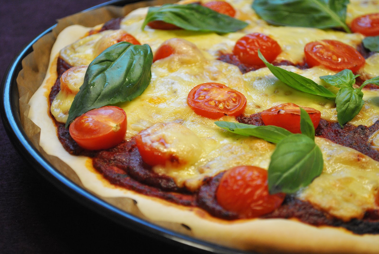 Küchenzaubereien American Pizza Margherita