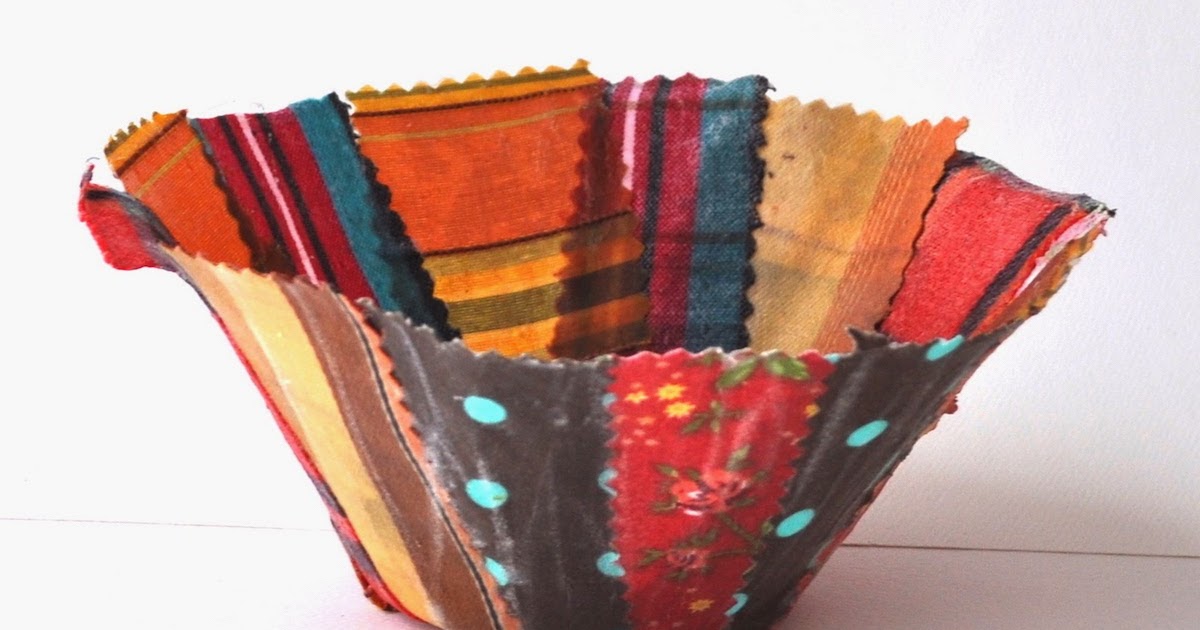 Art with Kids: Fabric Bowls
