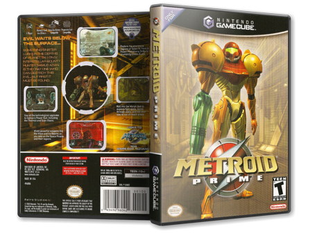 Capa Metroid Prime Gamecube