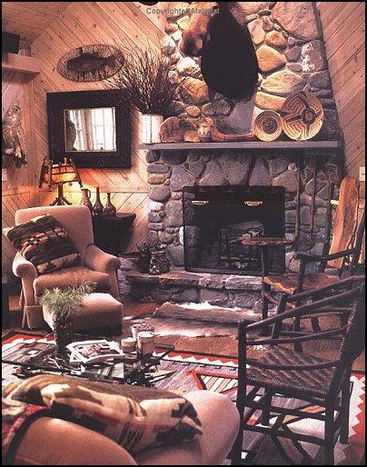 Decorating theme bedrooms - Maries Manor: log cabin - rustic style ...